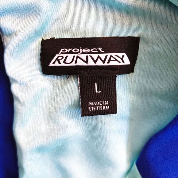 Project Runway Color Block Mini Dress - Large - Picture 6 of 7